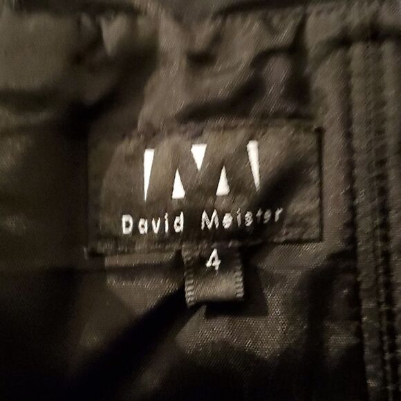 DAVID Meister cocktail dress  size 4 - Picture 2 of 8